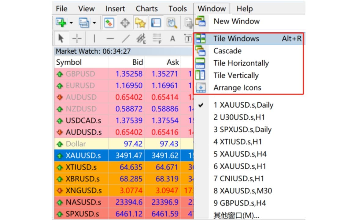 How to Set Multiple Windows