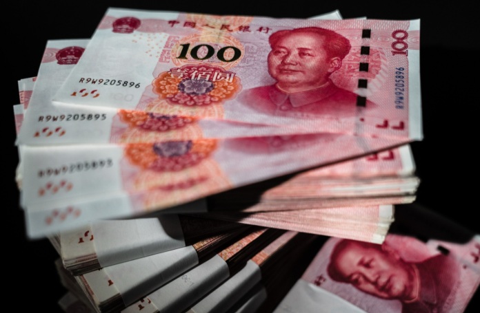 Billetes del yuan chino