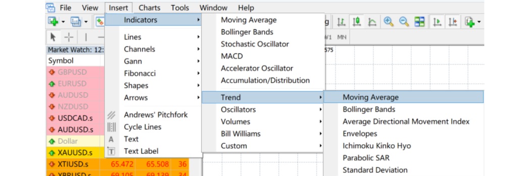 The Moving Average Option