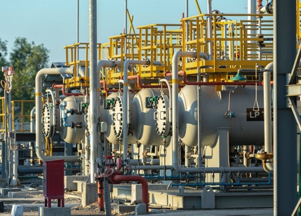 Planta de gas natural