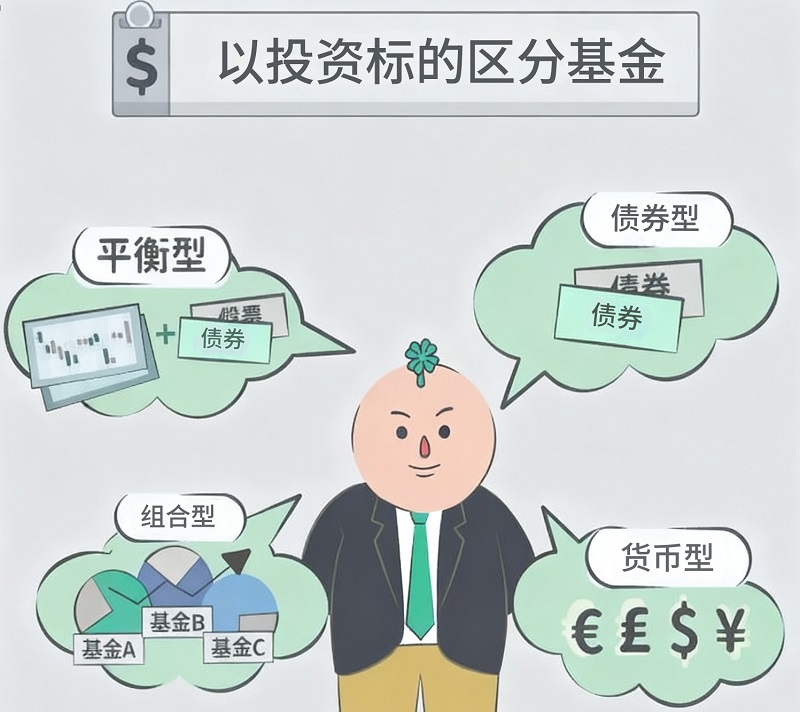 以投资标的区分的基金