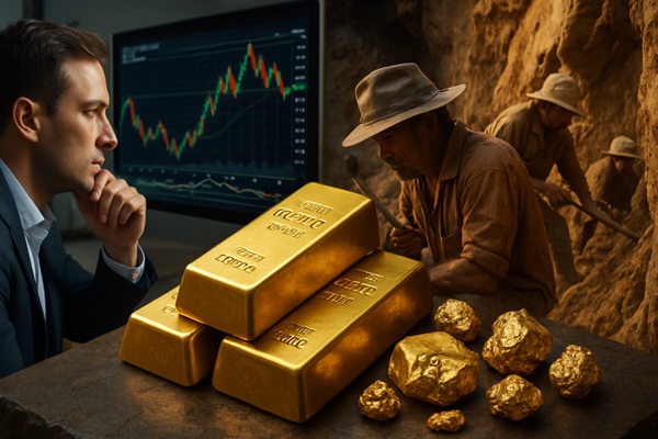 Distintos actores en el impacto del precio del oro
