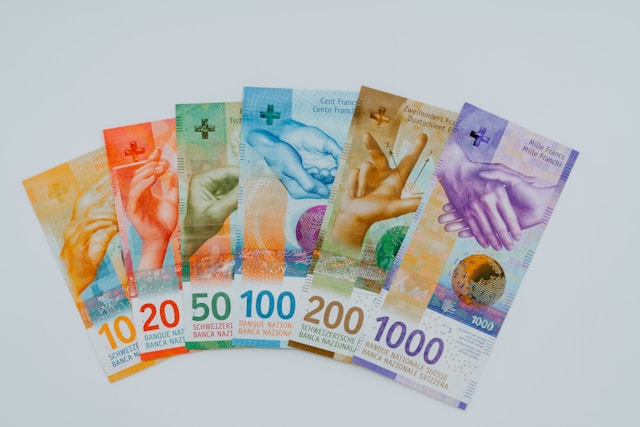 Billetes de franco suizo