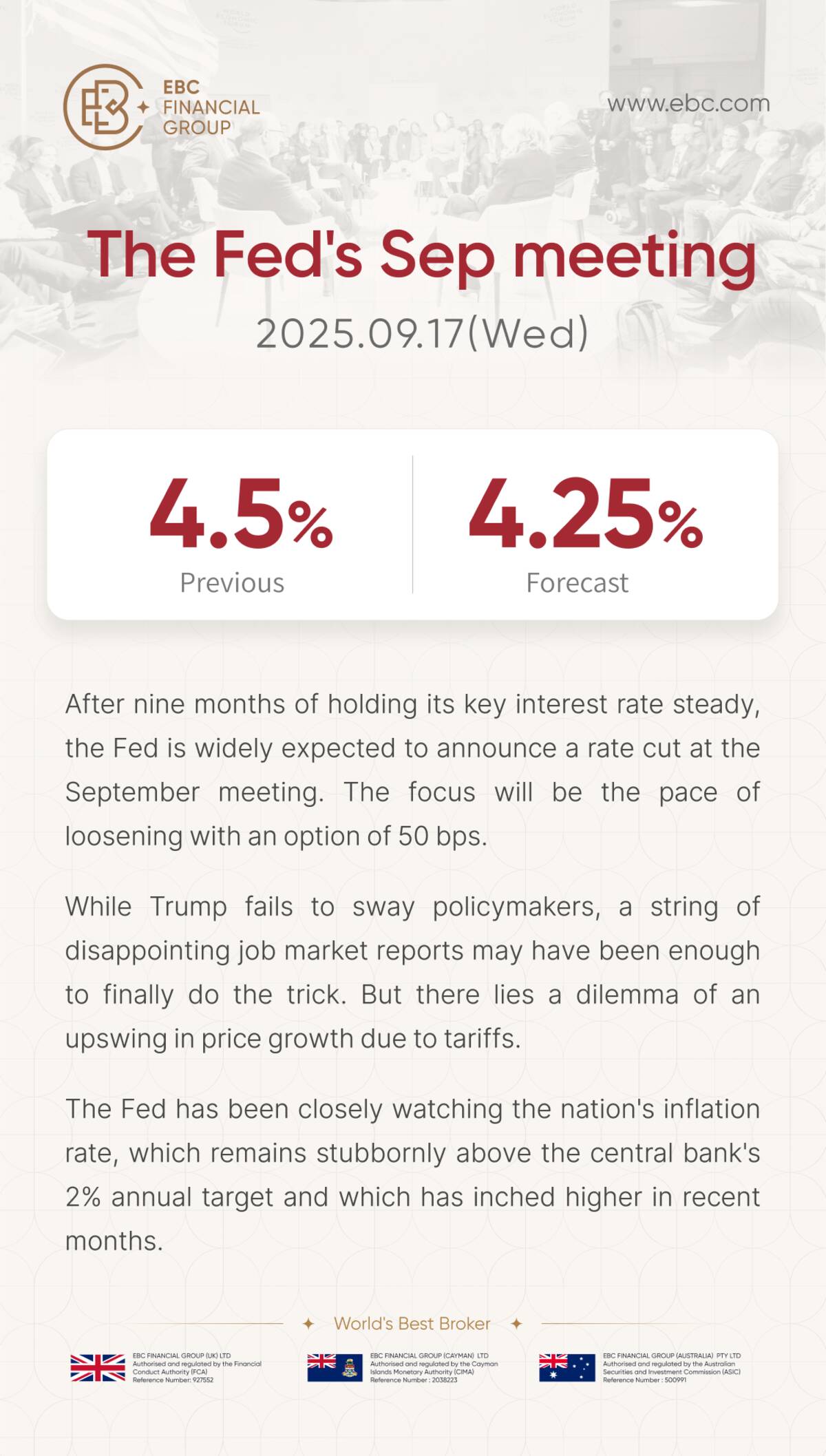 The Fed's Sep meeting