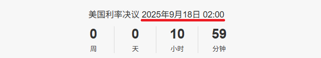 美联储利率决议公布时间