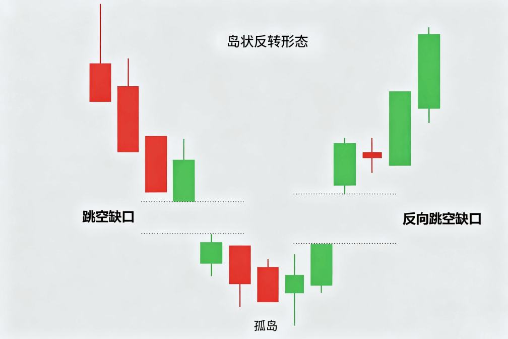 岛形反转形态
