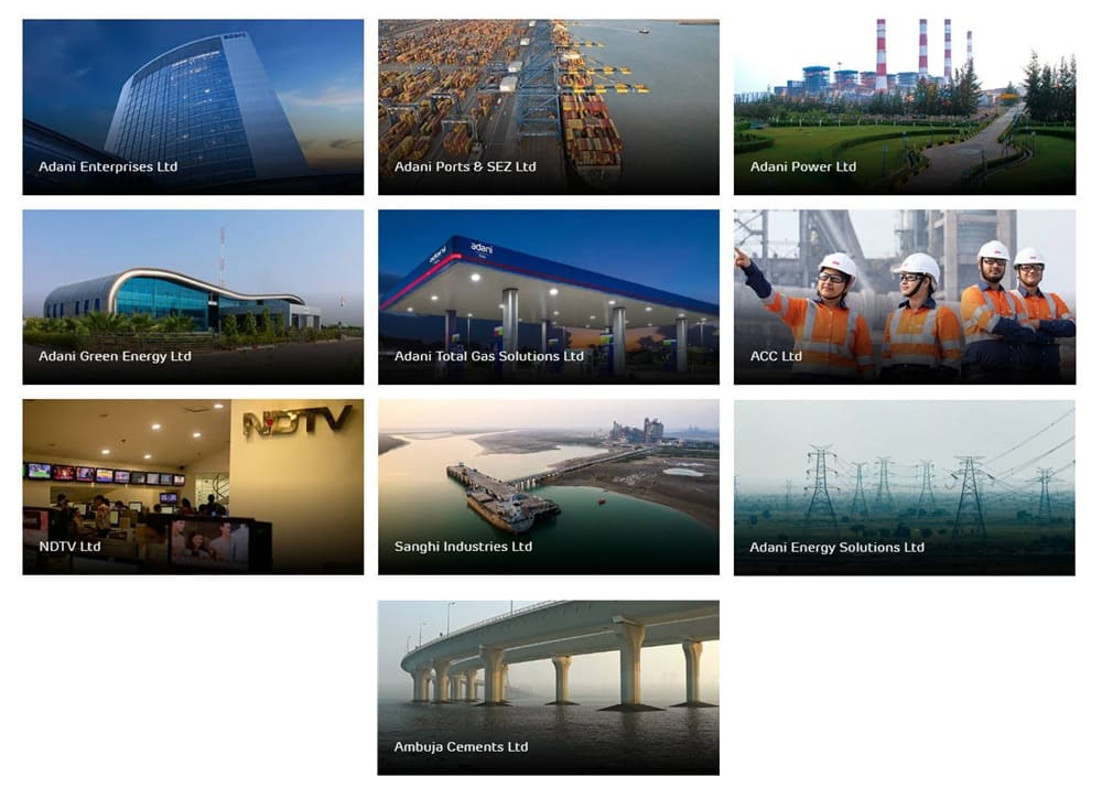 Adani's Business Empire