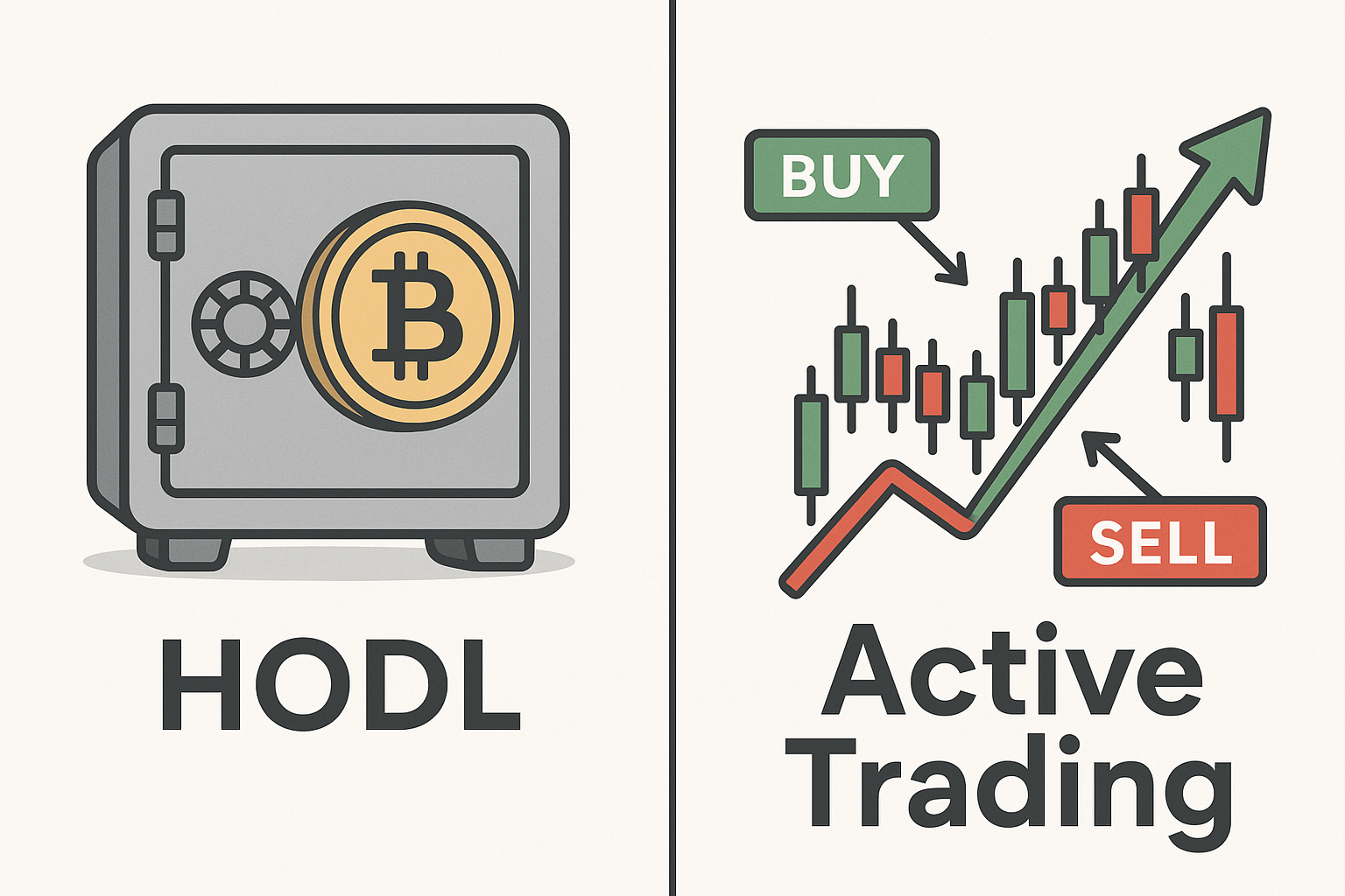 HODL vs Active Trading