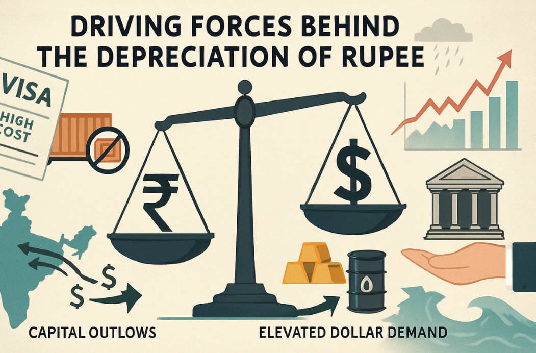 Driving Forces Behind the Depreciation of Indian Rupee