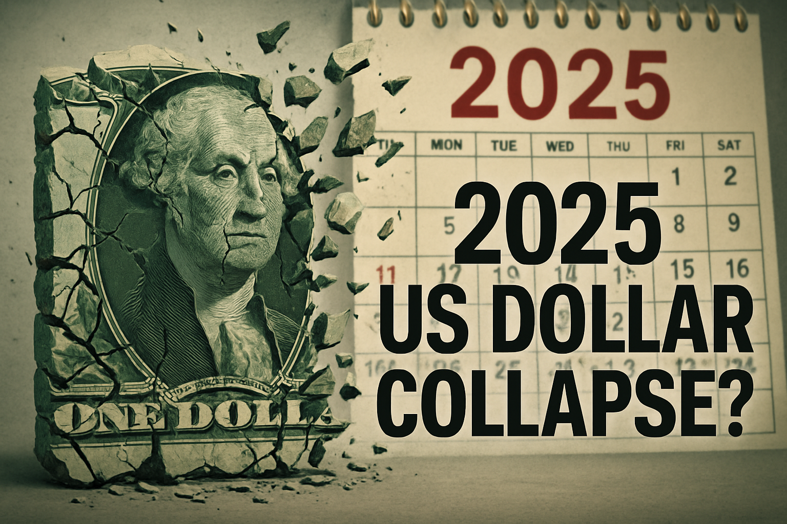 US Dollar Collapse 2025