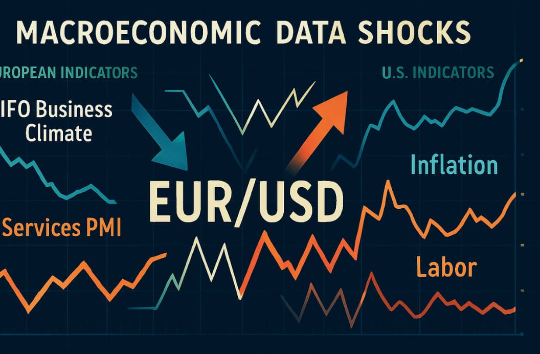 Macroeconomic Shocks Driving EURUSD Fluctuations