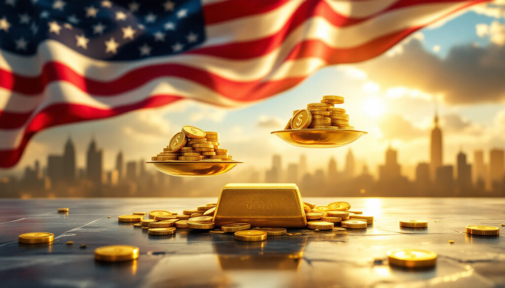 米ドルが暴落すれば金は上昇する