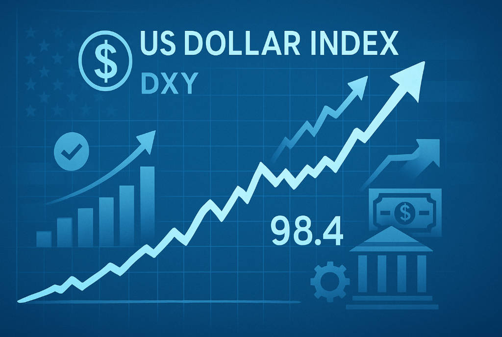 The US Dollar Index Hits 98.4