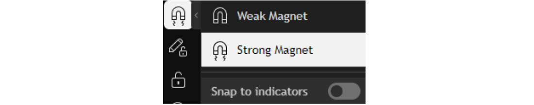 Weak Magnet and Strong Magnet