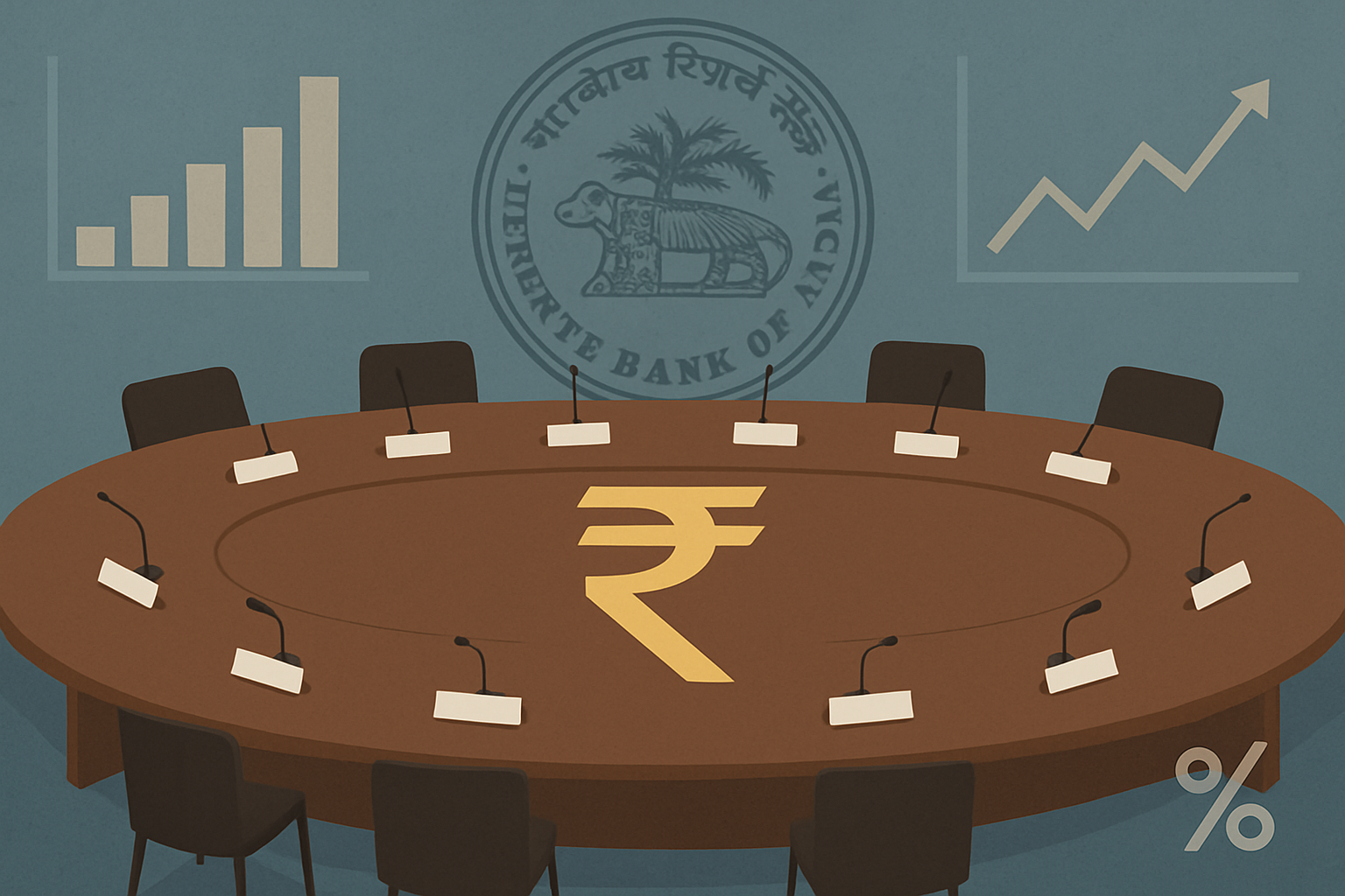 Illustration of RBI MPC Meeting Room