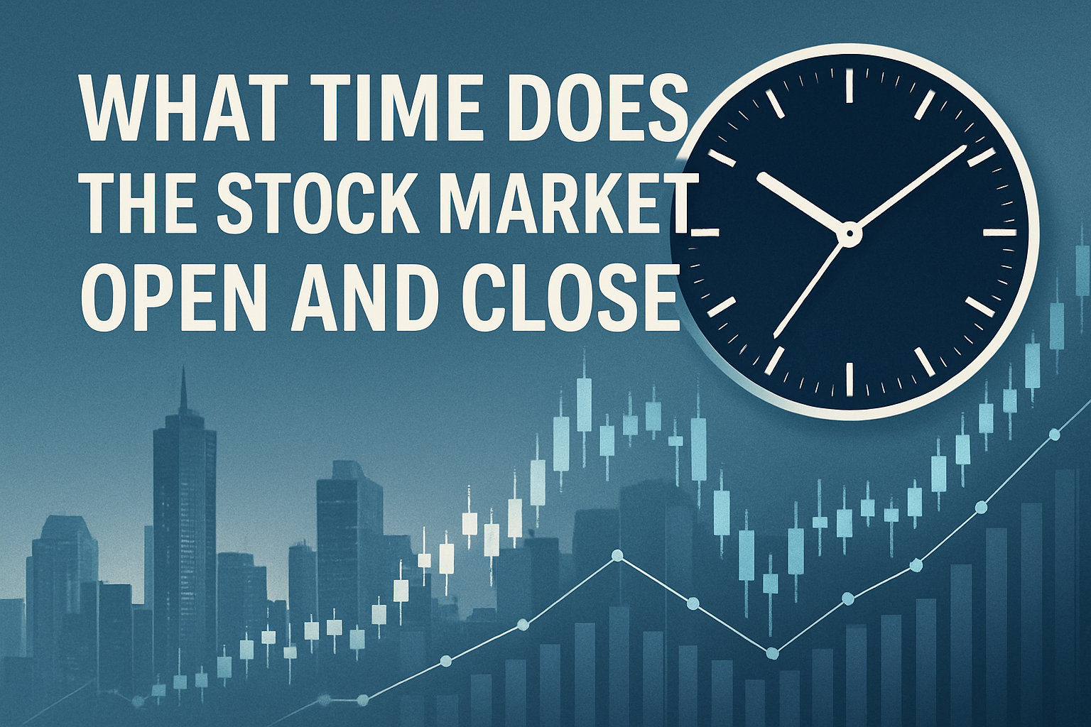 What Time Does the Stock Market Open and Close