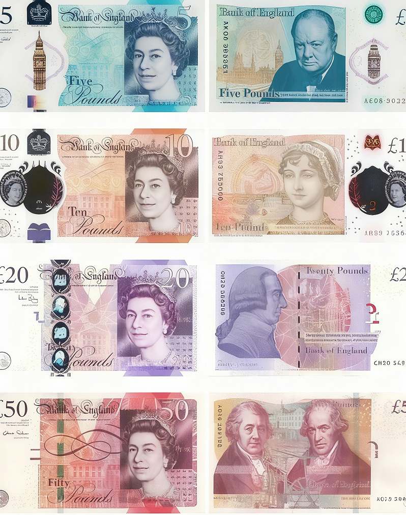 英镑纸币