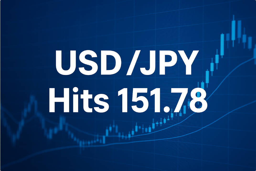 USD to JPY Hits 151.78