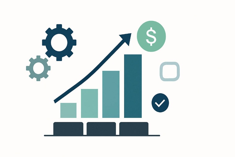 Business growth, strategy, success.