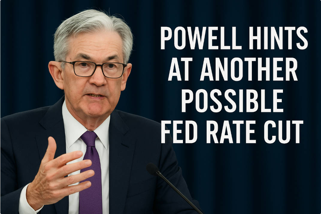 Powell Hints at Another Possible Fed Rate Cut