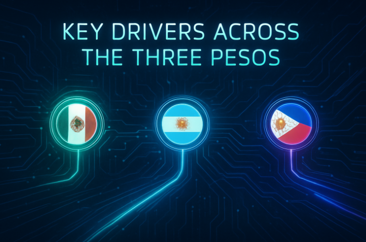 ปัจจัยสำคัญที่มีผลต่อเงินเปโซทั้งสามประเทศ ปัจจัยสำคัญที่มีผลต่อเงินเปโซทั้งสามประเทศ