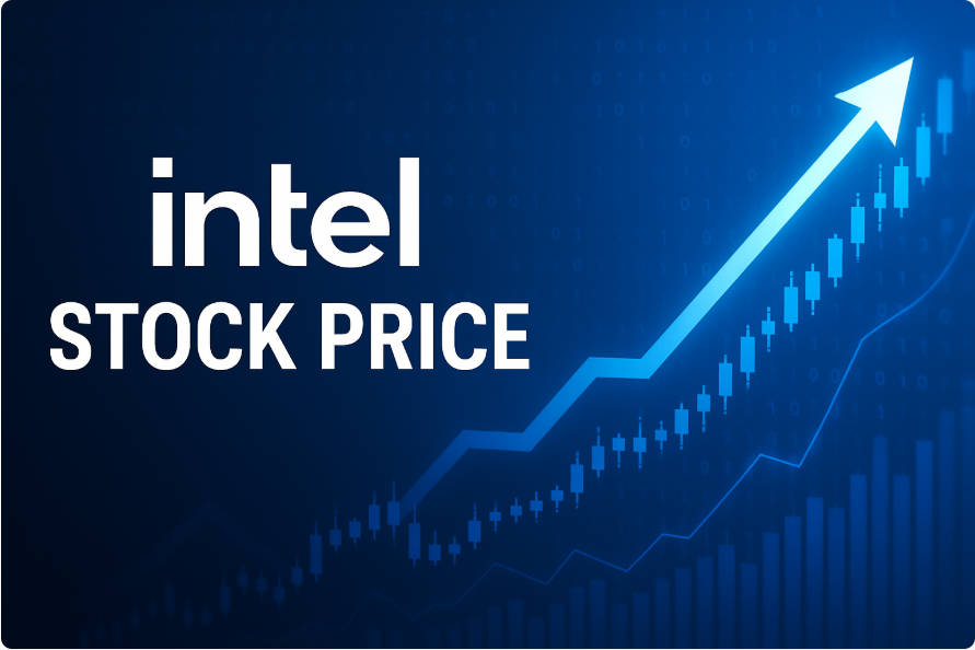 Intel stock price