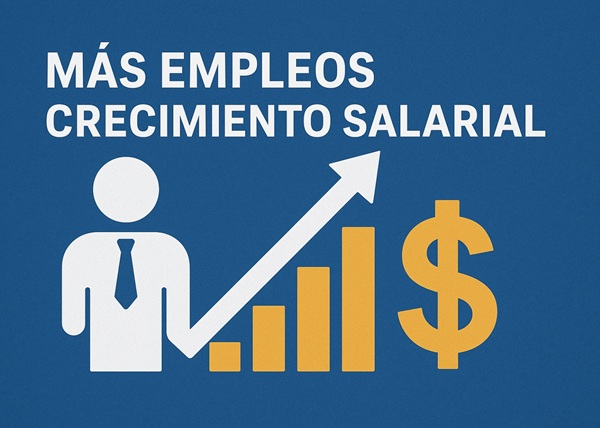 Más empleos y crecimiento salarial redujeron la presión sobre la Reserva Federal