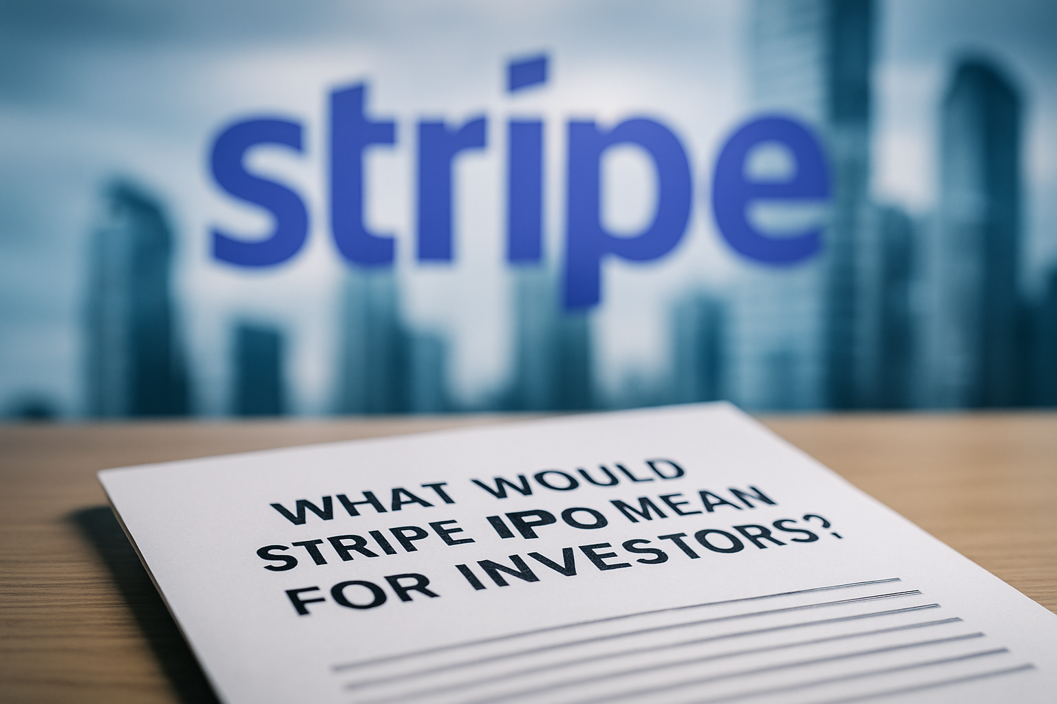 What Would Stripe IPO Mean For Investors?