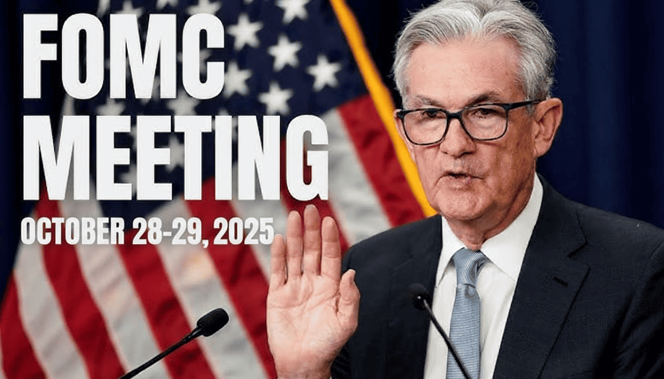 October 2025 Fed Meeting Fed Meeting Today
