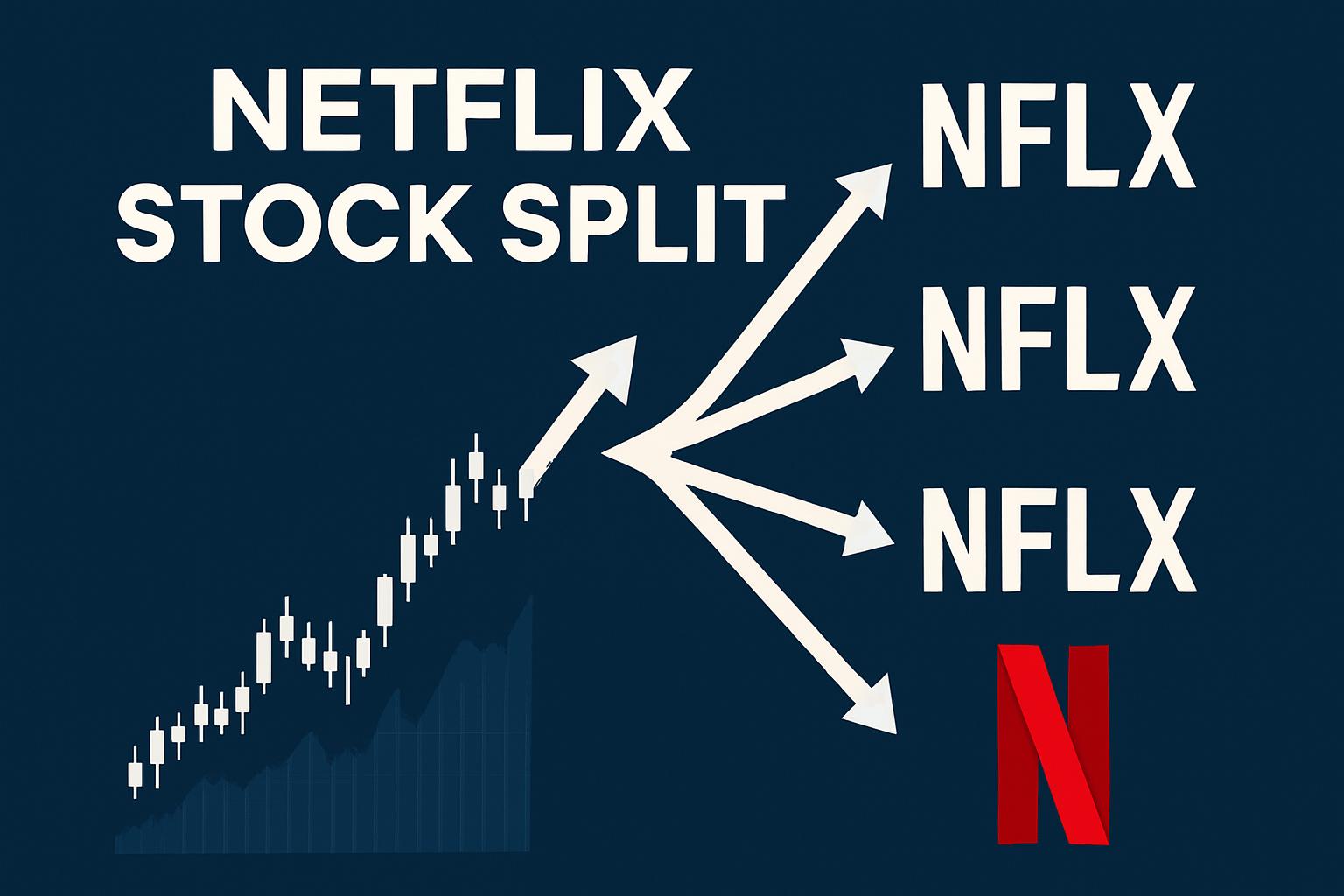 تقسيم أسهم نتفليكس Netflix 10-for-1 Stock Split