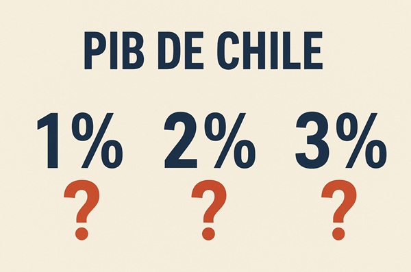 Consenso del mercado con el PIB de Chile Consenso del mercado con el PIB de Chile