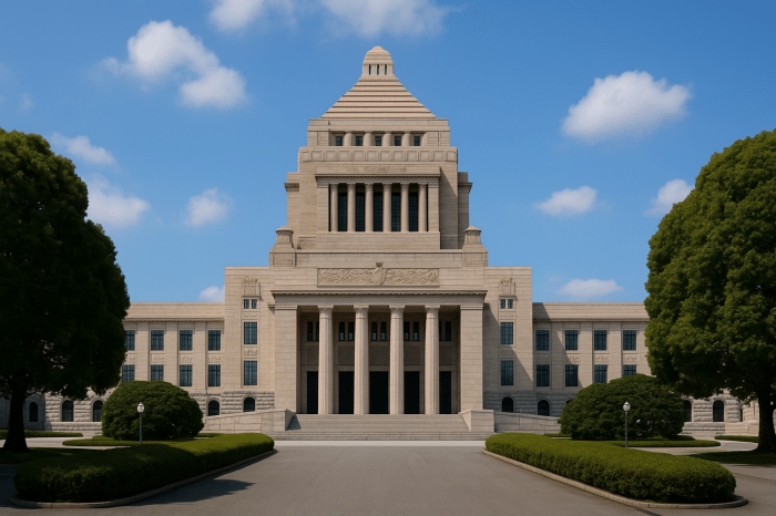 日本の国会議事堂 日本の国会議事堂