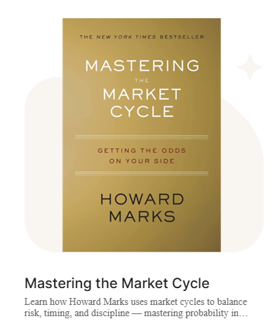 Mastering the Market Cycle Best Trading Books