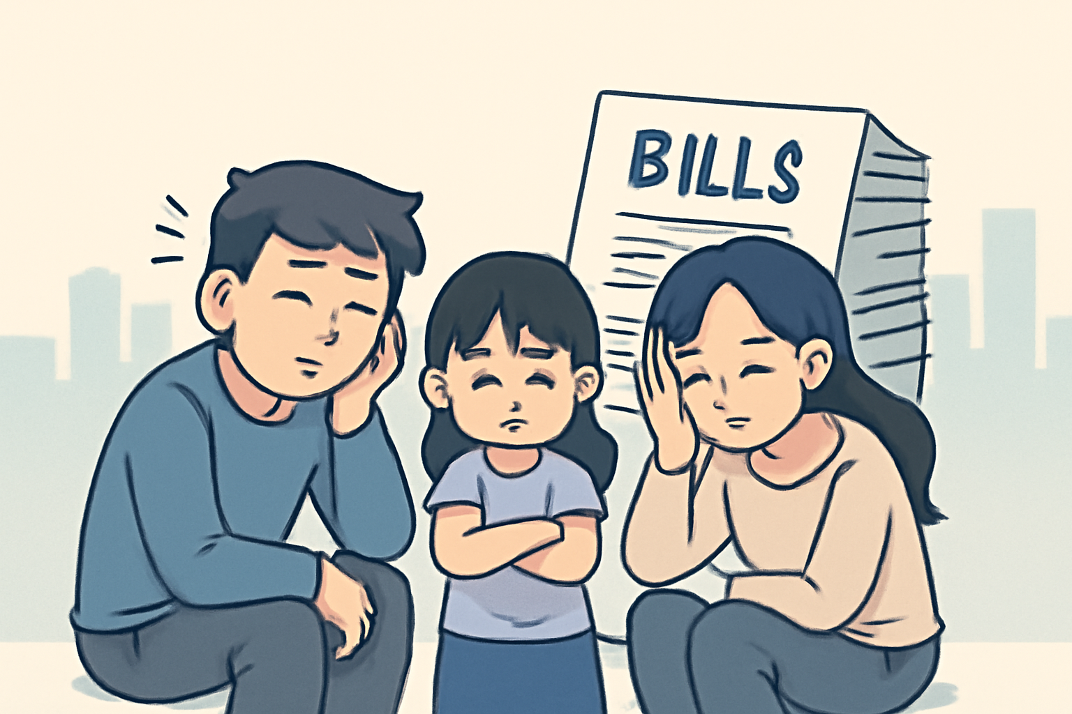 증가 추세를 보이는 가계 부채