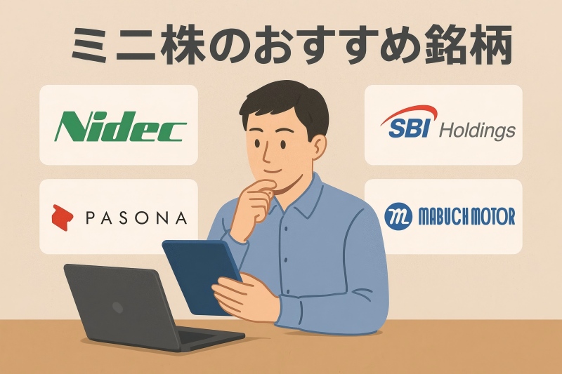 ミニ株のおすすめ銘柄