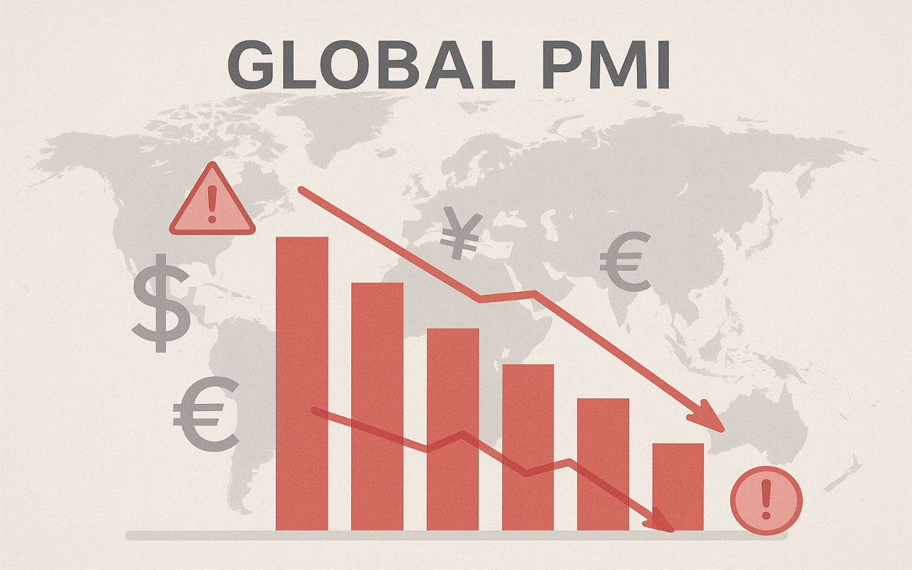 वैश्विक पीएमआई मंदी Global PMI