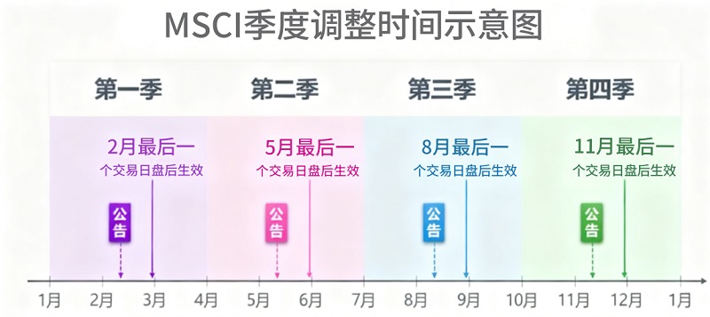 MSCI调整日期