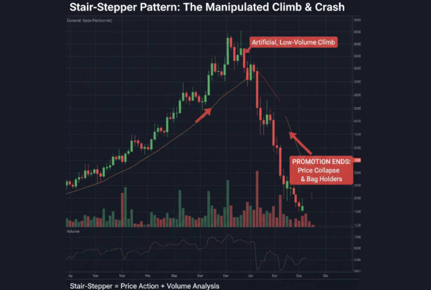 OTC Specific Chart Patterns - Stair-Stepper Pattern