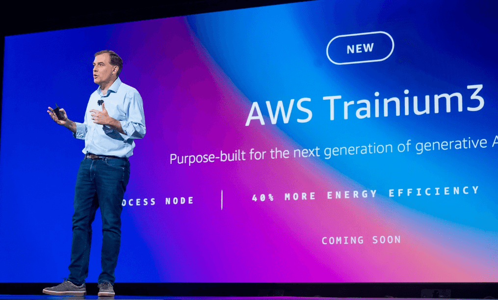 亚马逊Trainium3芯片发布会 亚马逊Trainium3芯片发布会