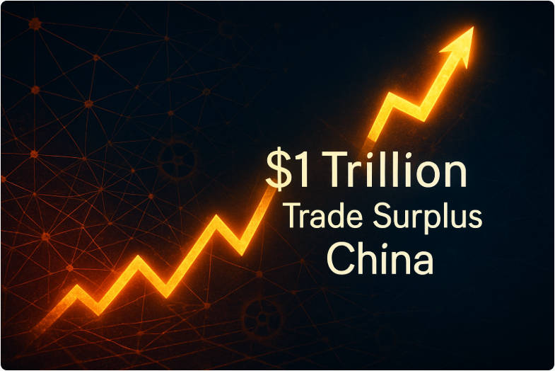 $1 Trillion Trade Surplus China
