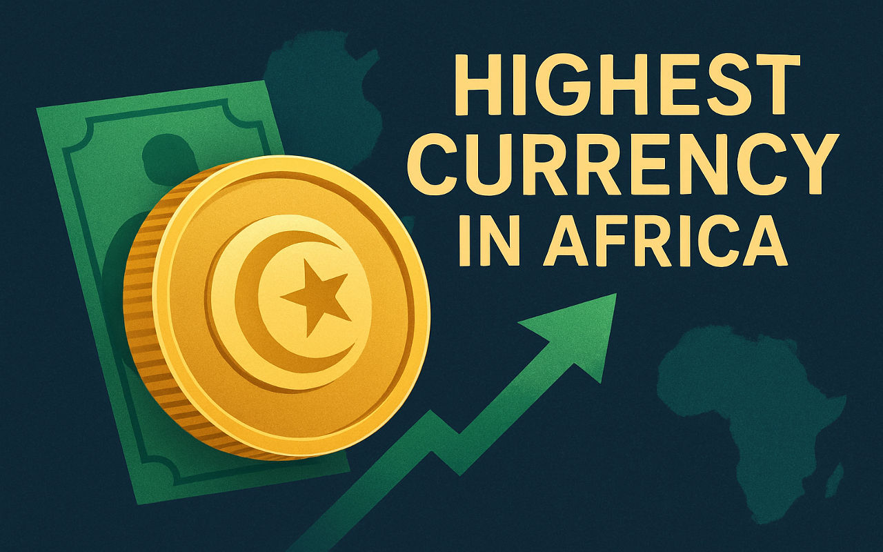 A moeda mais valiosa da África Highest Currency in Africa