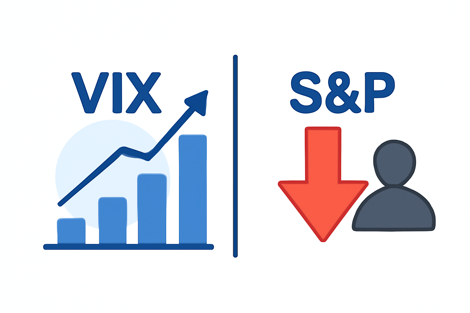 VIX와 S&P 500 상관관계