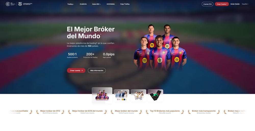 EBC Financial Group, el mejor bróker del mundo