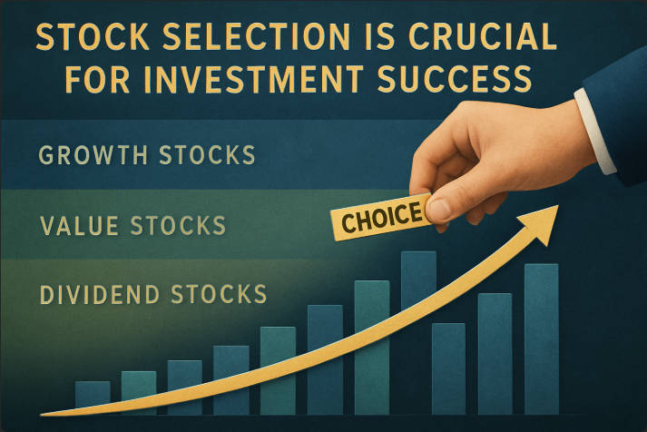 Stock selection is crucial for investment success