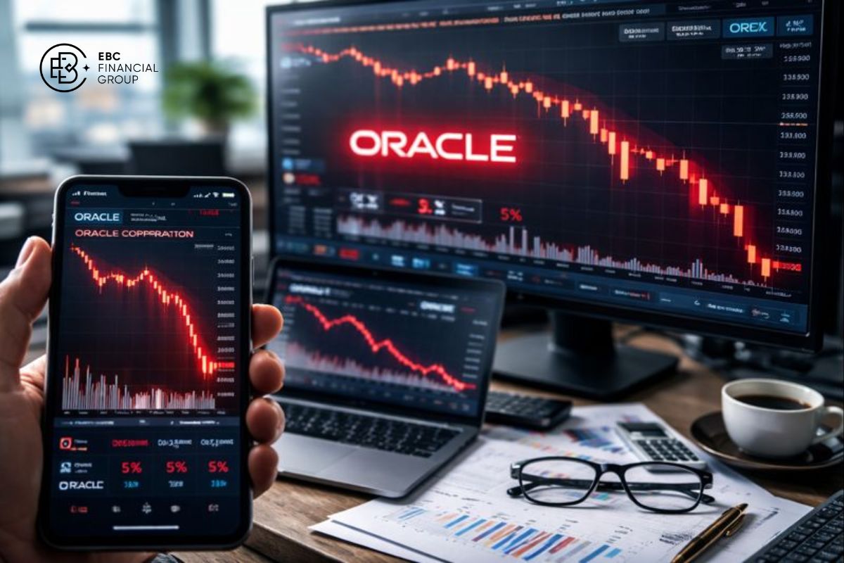 Cổ phiếu Oracle (ORCL) giảm mạnh Cổ phiếu Oracle (ORCL) giảm mạnh