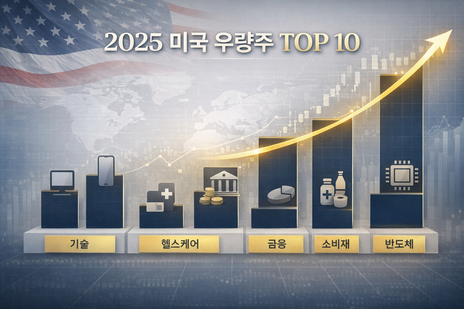 미국 우량주 섹터 TOP 10