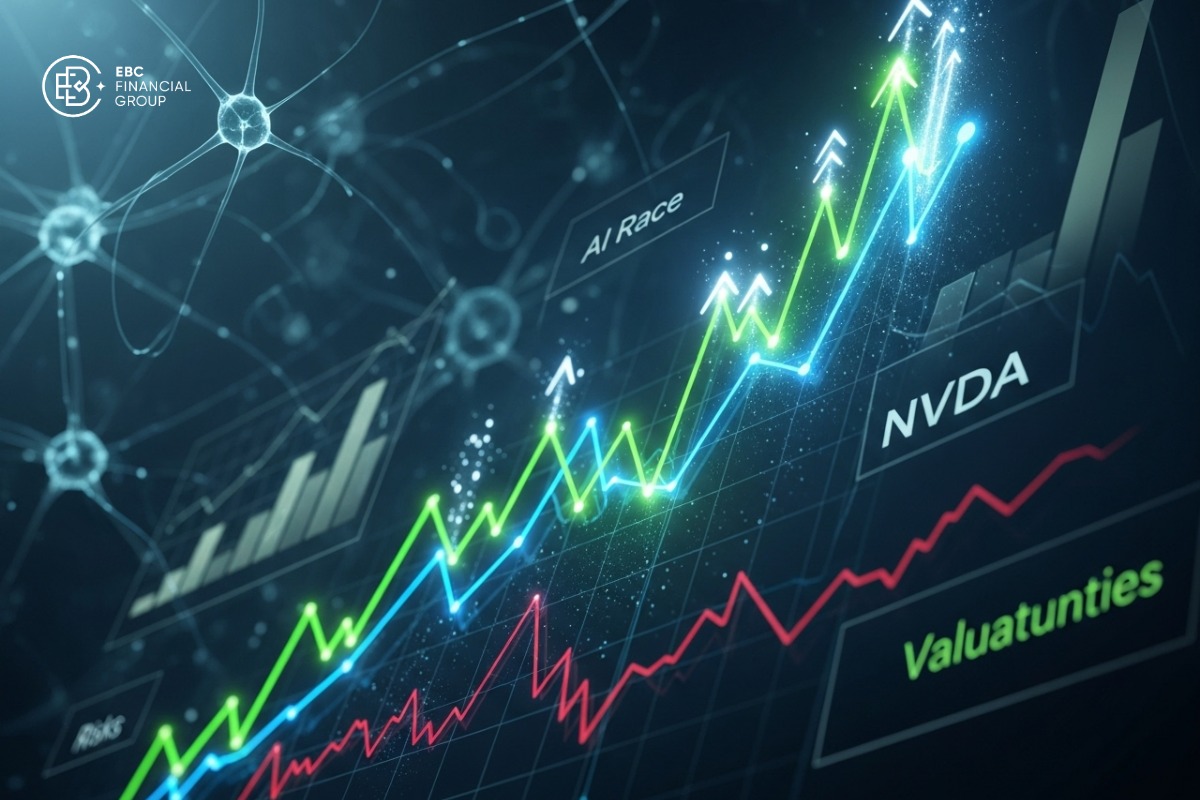 Cập nhật giá cổ phiếu Nvidia (NVDA) hôm nay, vốn hóa, P/E, kết quả kinh doanh, cơ hội và rủi ro từ cuộc đua chip AI và data center.