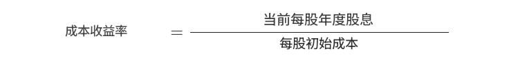 成本收益率计算公式
