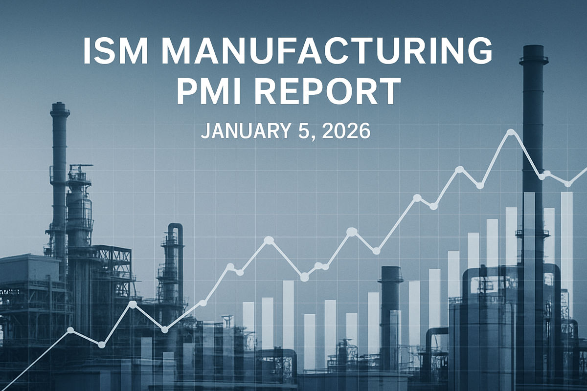 ISM Manufacturing PMI Report