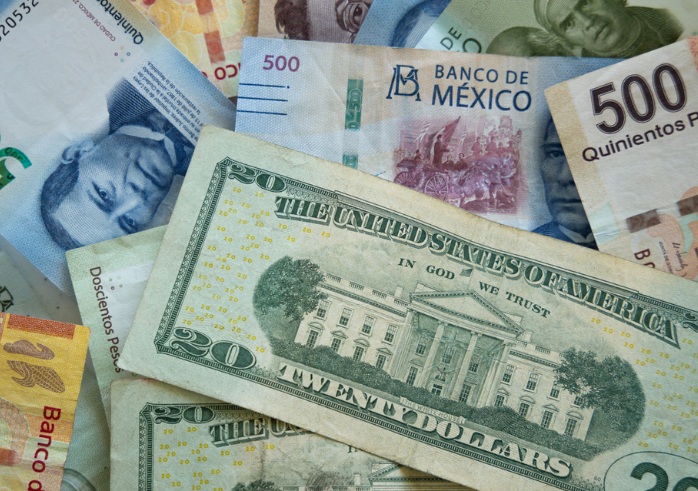 Cambio de dólar en México